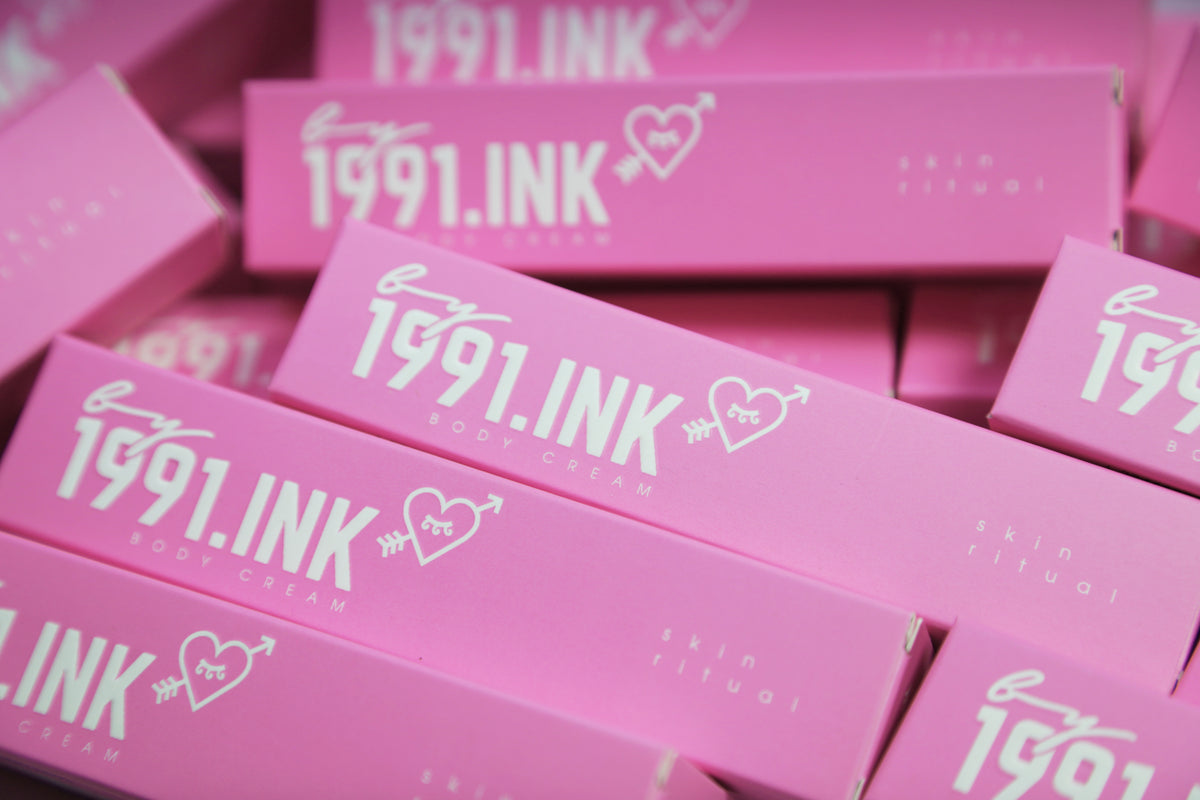 BY 1991 INK | Pack x3 Cremas para Tatuajes